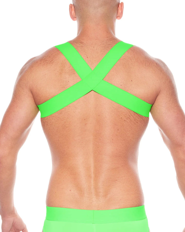 TASTE Neon Green Briefs, Harness & Socks Set