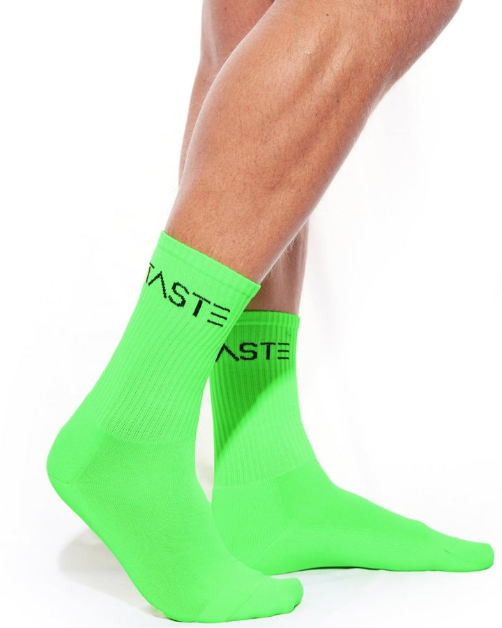 TASTE | Neon Socks Green