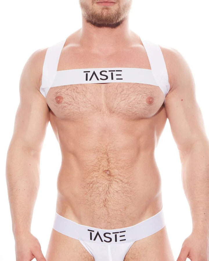 TASTE | Signature Jockstrap White on White