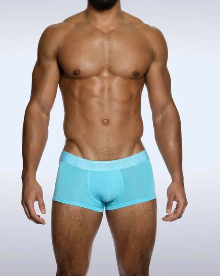 Garcon Model | Baby Blue Bamboo Trunks