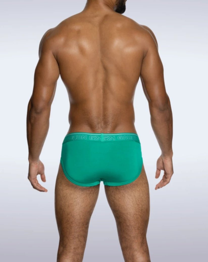 Garcon Model | Courtside Briefs Green