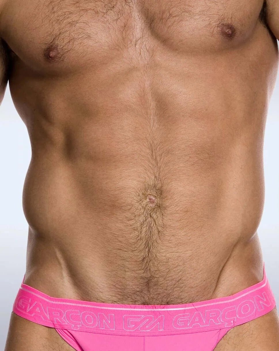 Garcon Model | Neon Pink Jockstrap