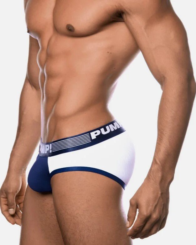 PUMP! Underwear | Navy Ribbed Brief